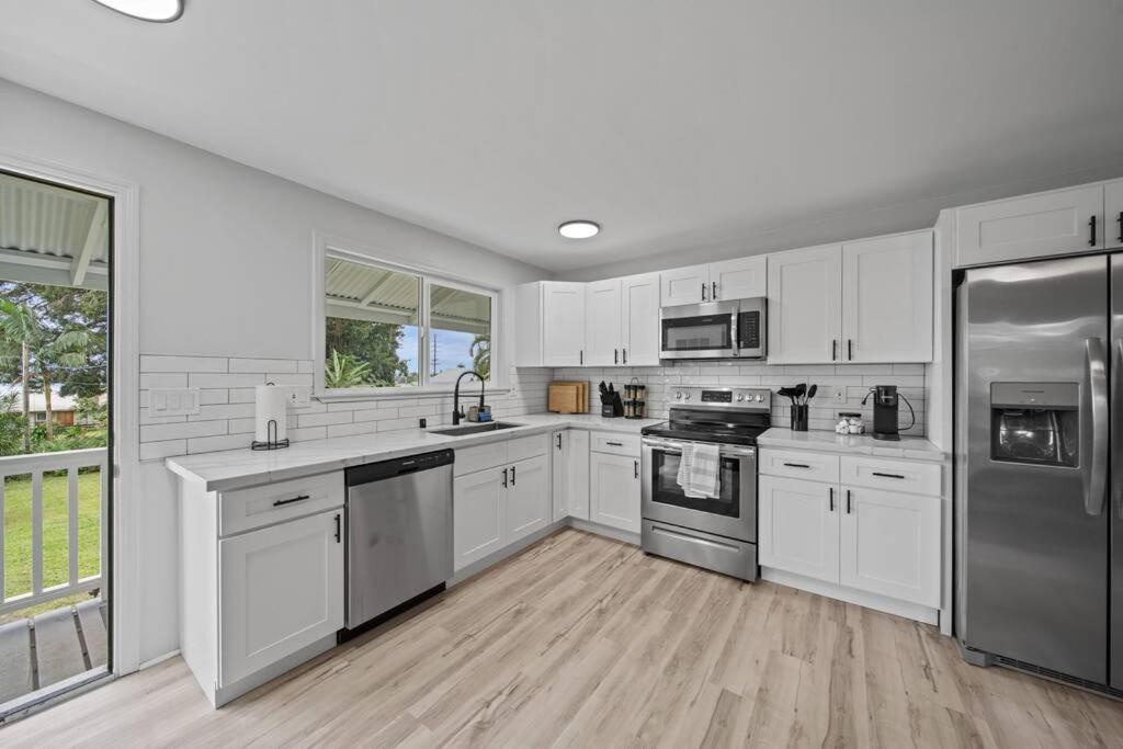Peaceful Haven In Hilo 3Br House 빌라 외부 사진